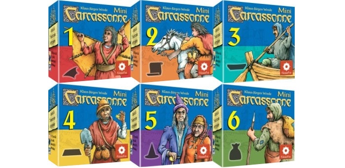Devir Carcassonne : Extension du jeu de société L'Abbaye et le
