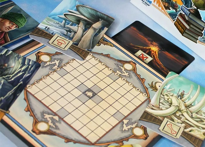 Cartes Voyage au centre de la terre