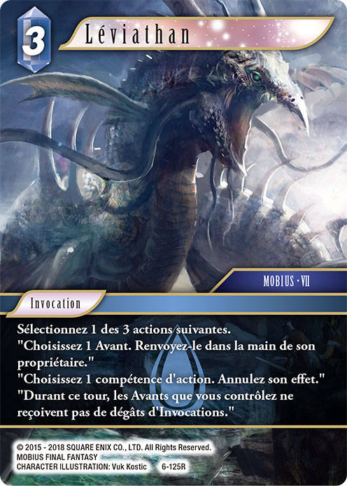 Carte invocation Leviathan