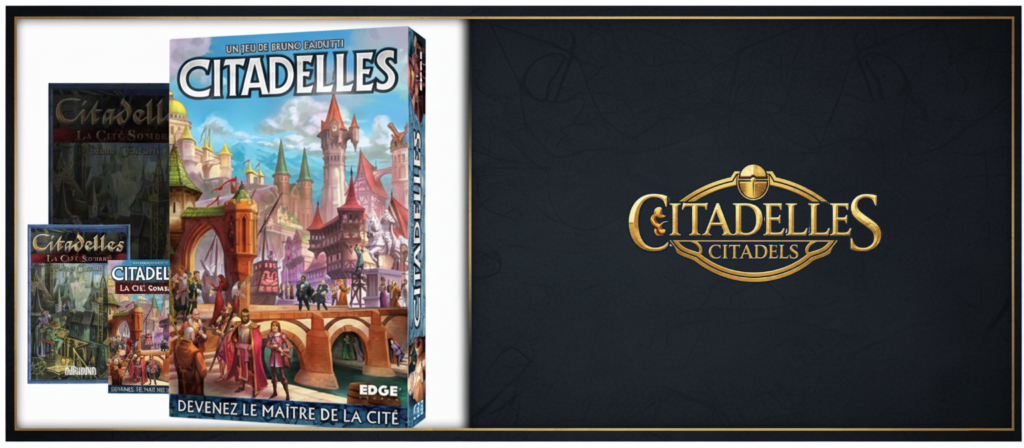 Les extensions du jeu Citadelles