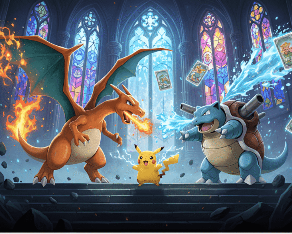 Pokemon, le jeu de cartes à collectionner