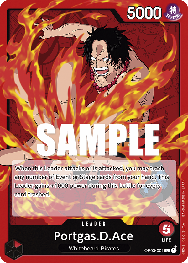Portgas.D.Ace (OP03-001-L)