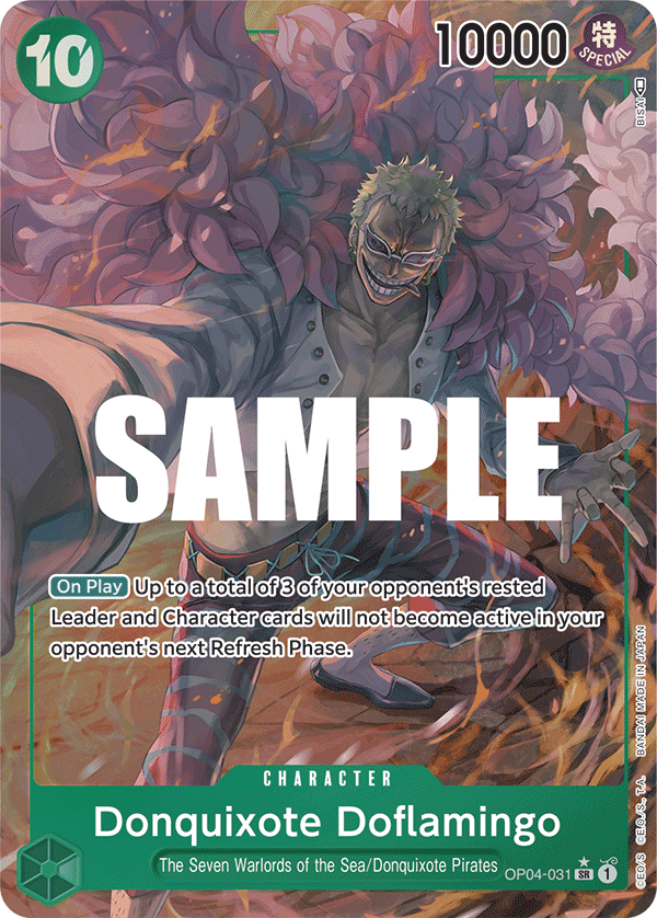 Donquixote Doflamingo (Version 2) (OP04-031-SR)