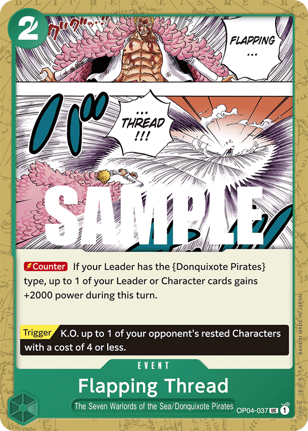 Flapping Thread (OP04-037-UC)