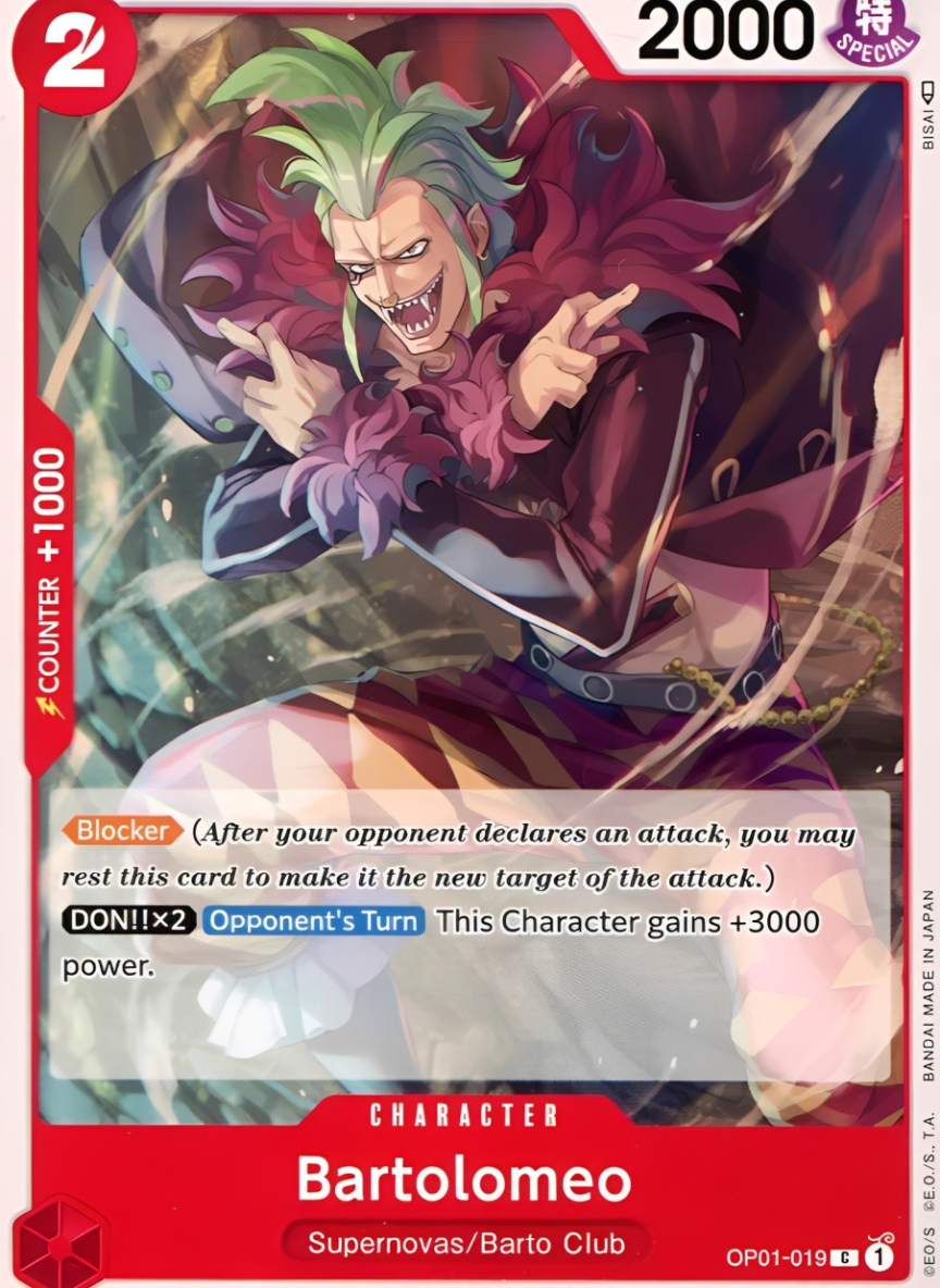 Bartolomeo Card (OP14-011-UC)