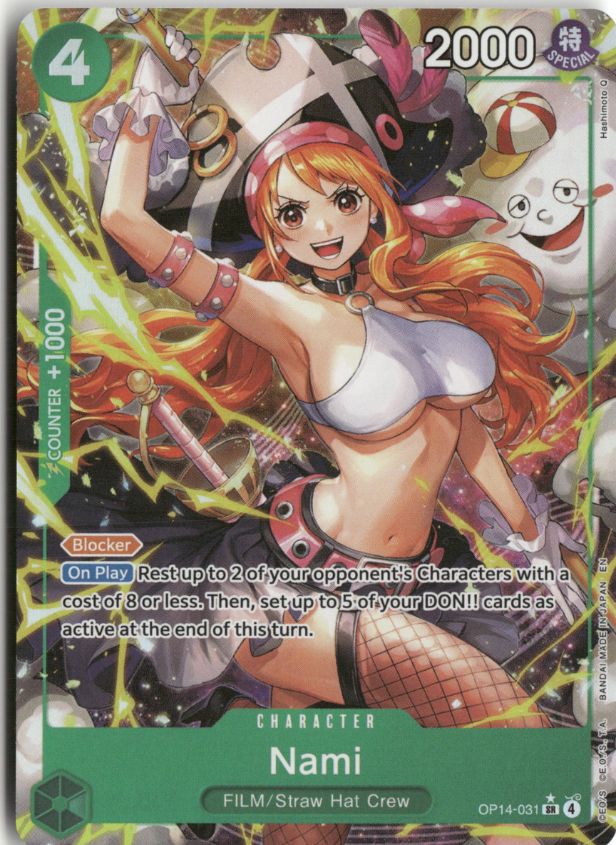 Nami Card Version 2 OP14-031-SR