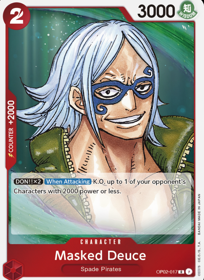 Masked Deuce (OP02-017-R)