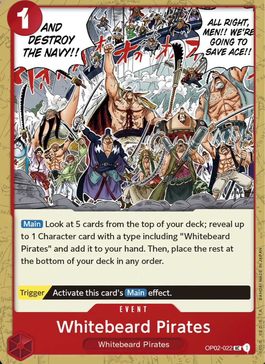 Whitebeard Pirates (OP02-022-UC)