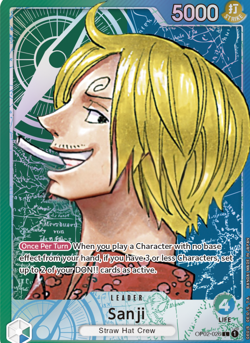 Sanji (Version 2) (OP02-026-L)