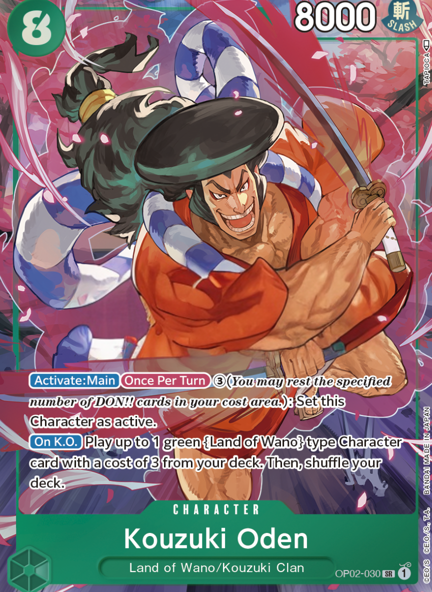 Kouzuki Oden (Version 2) (OP02-030-SR)