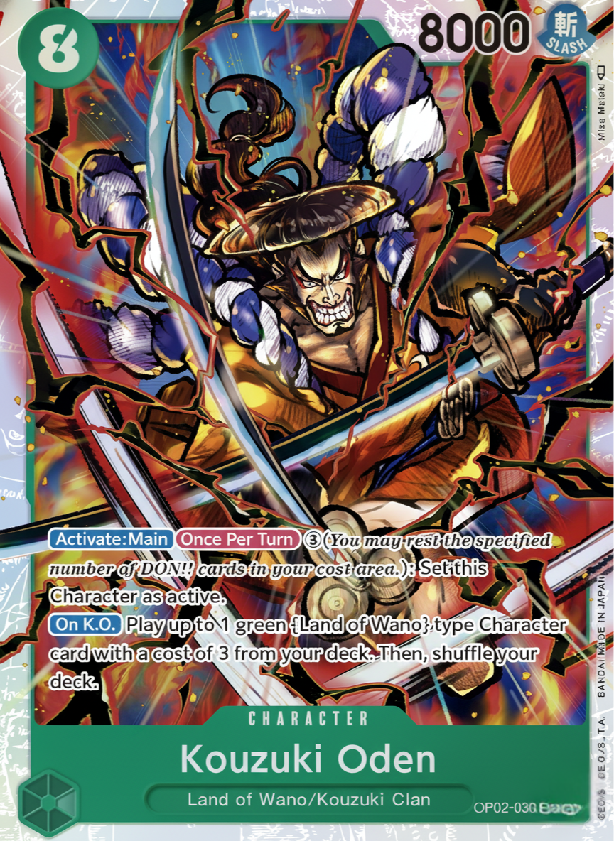 Kouzuki Oden (OP02-030-SR)