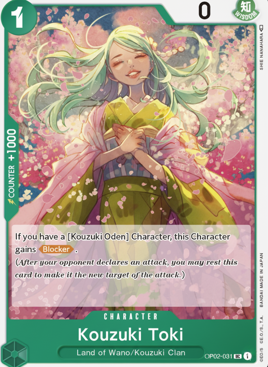 Kouzuki Toki (OP02-031-UC)