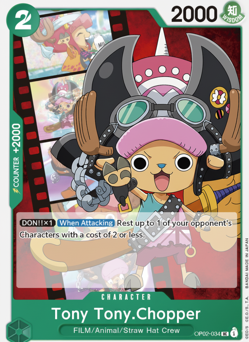 Tony Tony.Chopper (OP02-034-UC)