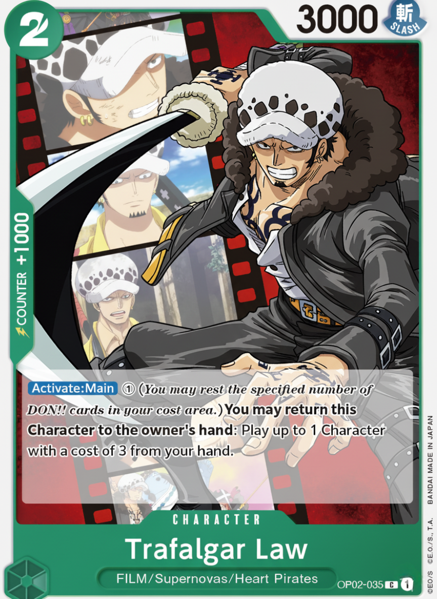 Trafalgar Law (OP02-035-C)