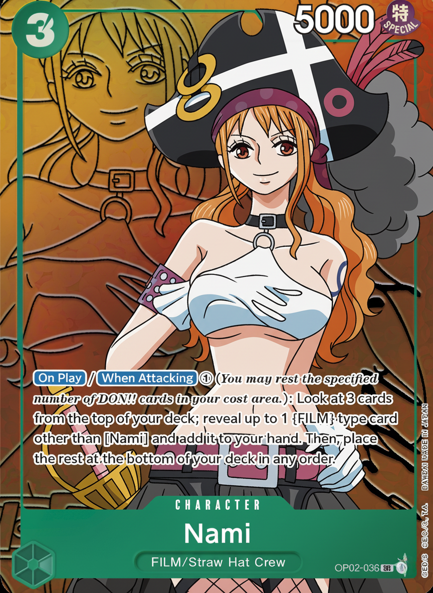 Nami (Version 2) (OP02-036-SR)