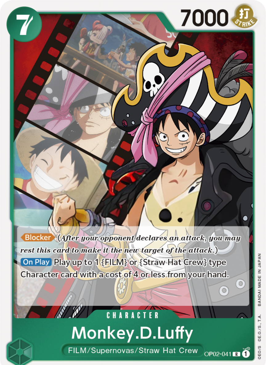 Monkey.D.Luffy (OP02-041-R)