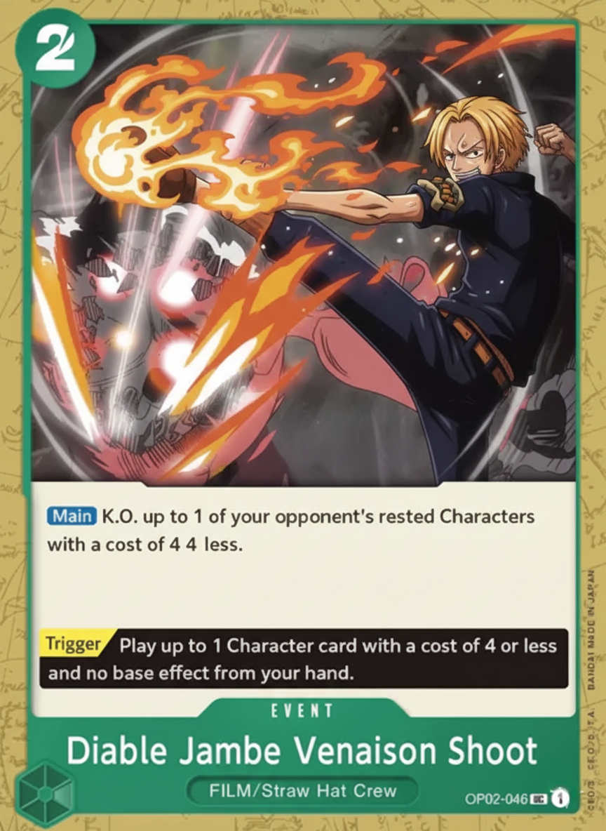 Diable Jambe Venaison Shoot (OP02-046-UC)