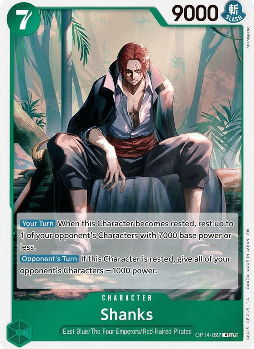 Shanks version 1 OP14-027-R