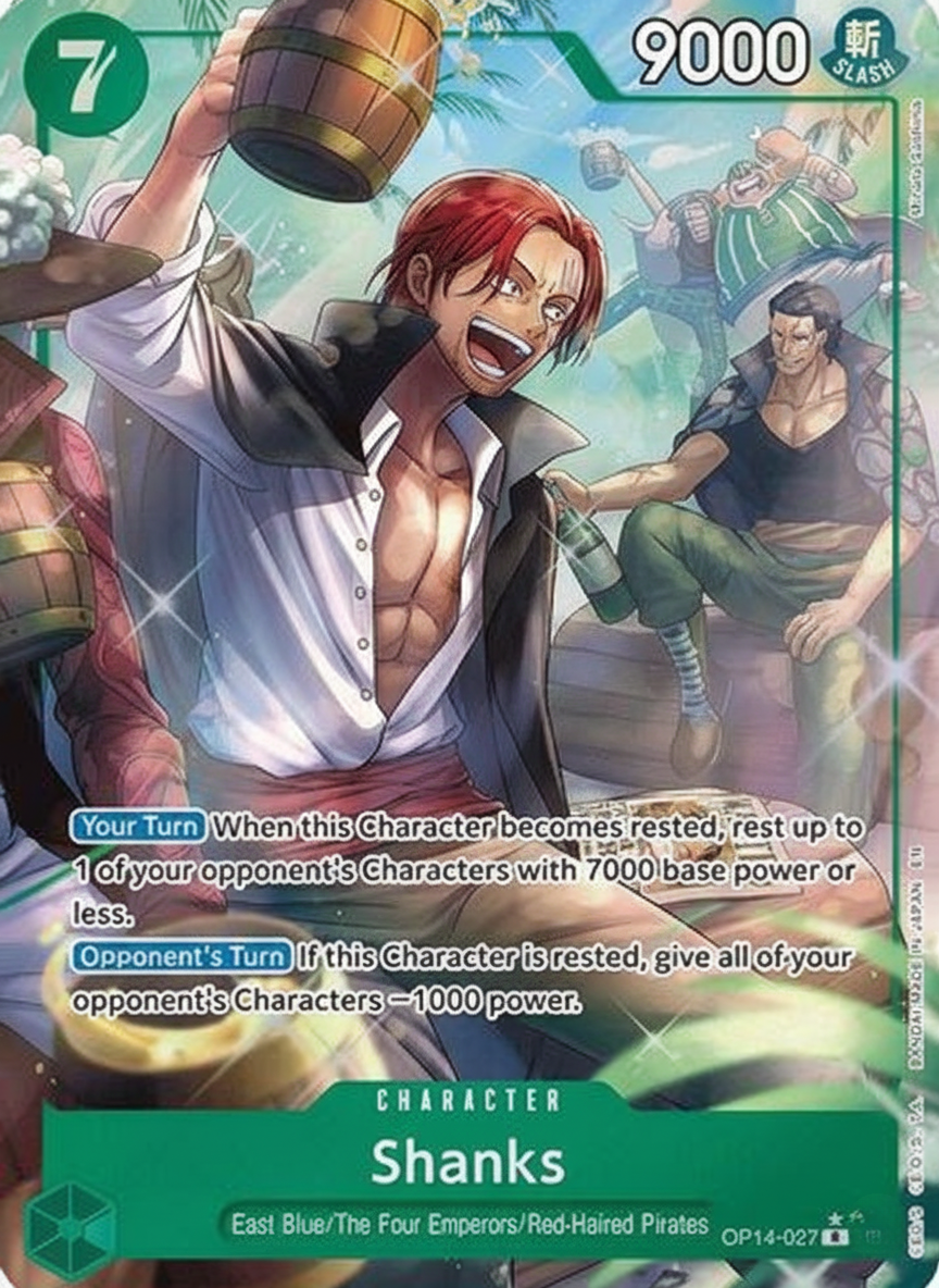 Shanks Version 2 OP14-027-R