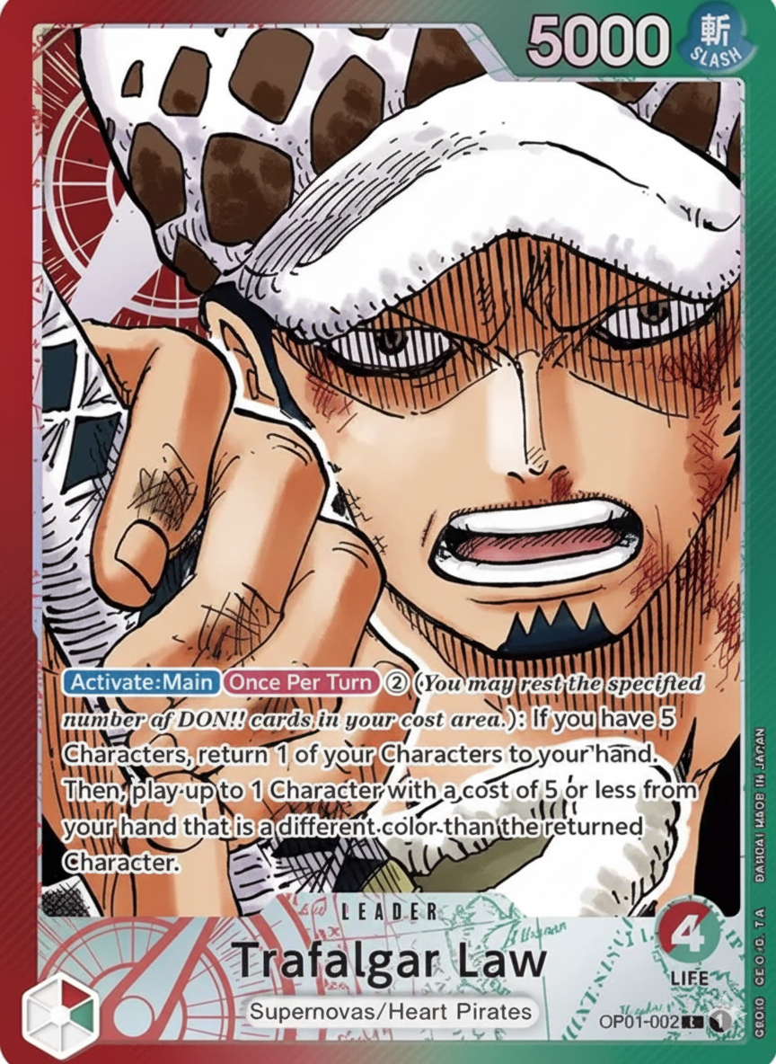 Trafalgar Law (Version 2) (OP01-002-L)