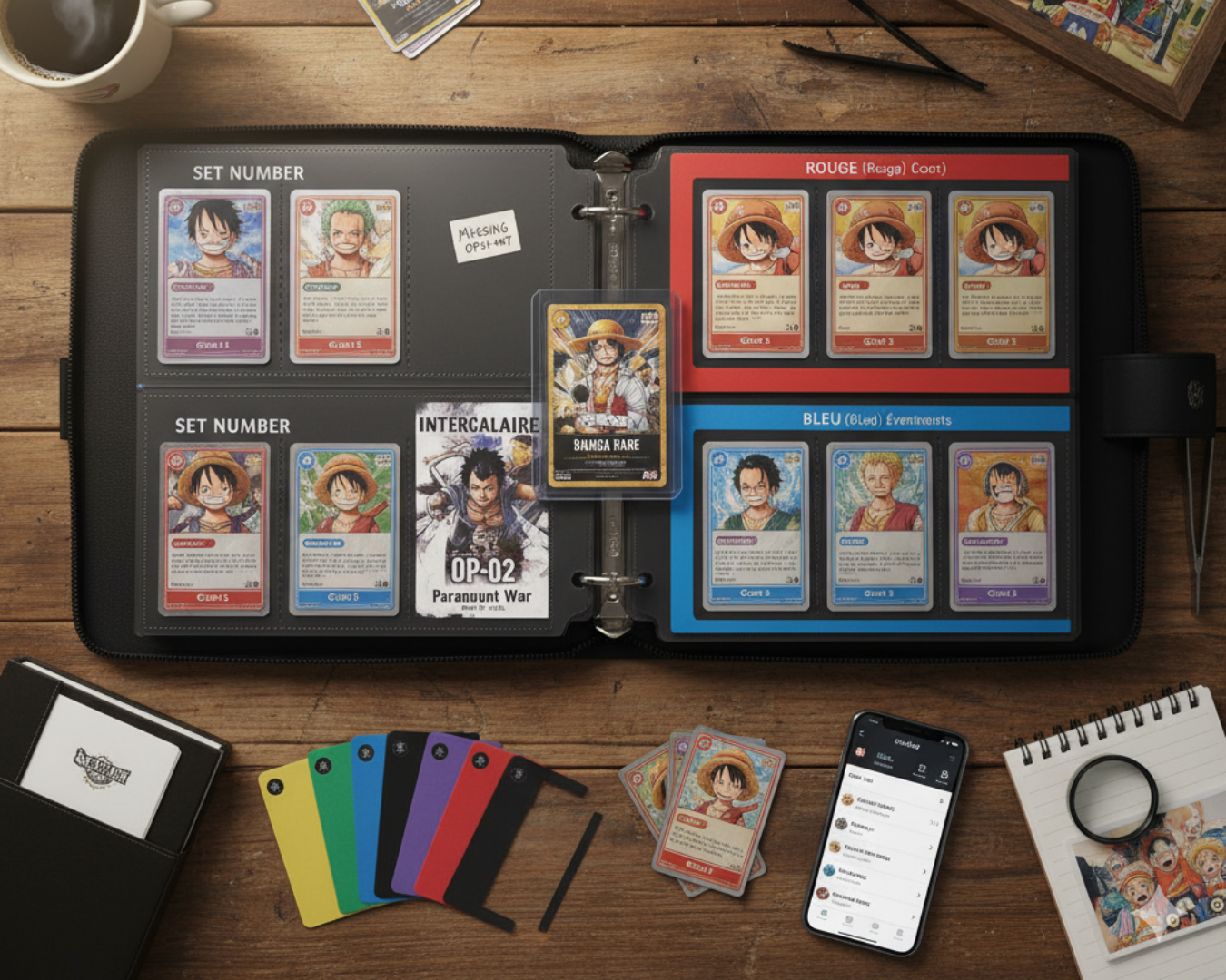 Comment structurer votre classeur One Piece Card Game ?